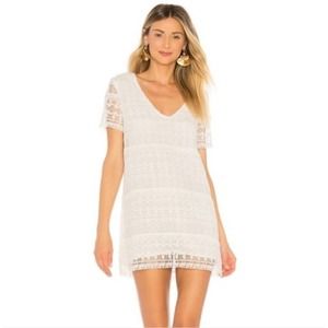 TULAROSA lambros lace mini dress